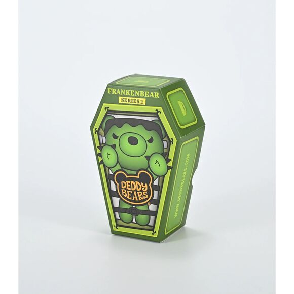 Deddy Bears Series 2 Frankenbear 7" Plush in Coffin Box Kreepy Cute - Picture 1 of 5